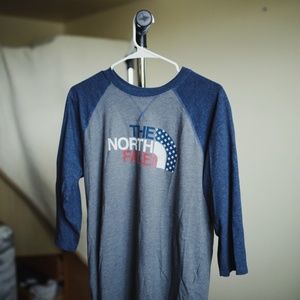 The North Face 3/4 sleeve shirt